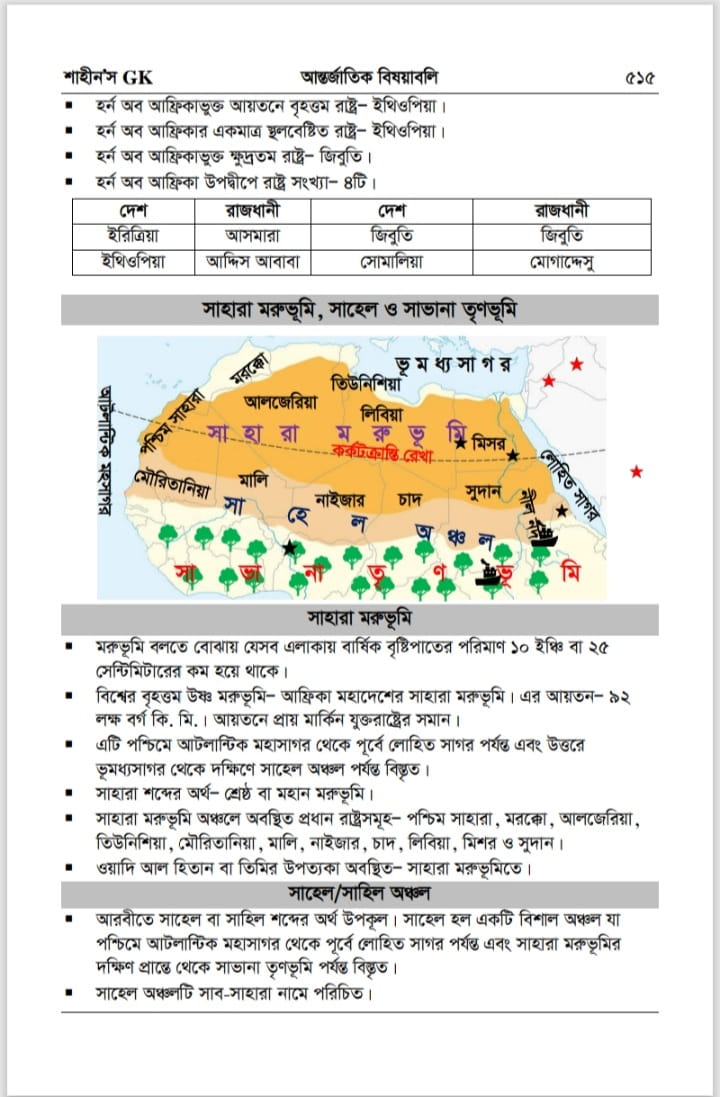 শাহীন’স GK